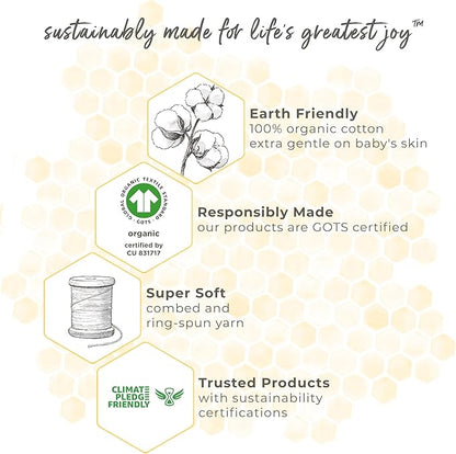 Burt's Bees Baby Baby Girl's Pajamas Sleep and Play