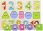 Wooden Jigsaw Peg Puzzle Board Toy Number Educational and Learning Puzzles Toy