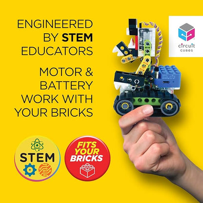 Circuit Cubes Monster Maker Kit – Remote Control Robotics Kit - STEM Learning Toy for Kids Age 8 and Up