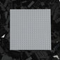 500 Piece Classic Building Bricks and 1 Gray Baseplate, 2x4 Bricks Bulk Creative Building Toys, Blocks Bulk for Kids Ages 6+, Black(Samll Bricks, 1.25x0.62x0.47 in)