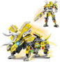 STEM 2 in 1 Triceratops Dinosaur Building Kits, Transforming Mech Robot Building Sets for Adults, Compatible with Dinosaur, Educational Gift Toy for Kids Boys 6-10 (507 PCS)