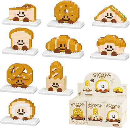 Nine Piece Set of Brain Building Blocks (9 Sets of Bread Building Blocks)