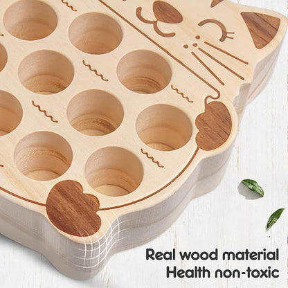 Fishing Game for Kids 3-5,Wooden Montessori Preschool Education Learning Hand-Eye Cognition & Fine Motor Skill Color Sorting Magnetic Fishing Toys Easter Basket Stuffers for Toddler Boys Girls