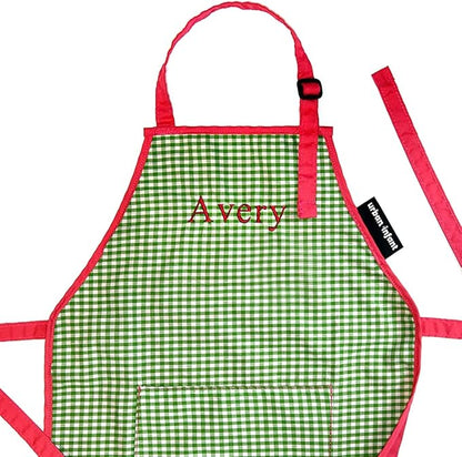Urban Infant Little Helper Kids Apron - Children's Cooking Art Gardening - Great Gift for Toddler Boys and Girls