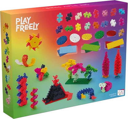 Plus Plus Learn to Build Colorverse Super Set, 3D Building Block Kit, Creative Stem Construction Toy for Kids, 1000 Mini Interlocking Pieces
