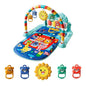 Alive Lovely Baby Gyms Play Mats, Musical Activity Center Baby Piano Gym Mat, Music and Lights Tummy Time Padded Mat for Newborn Newborn 0 to 3 6 9 12 Months