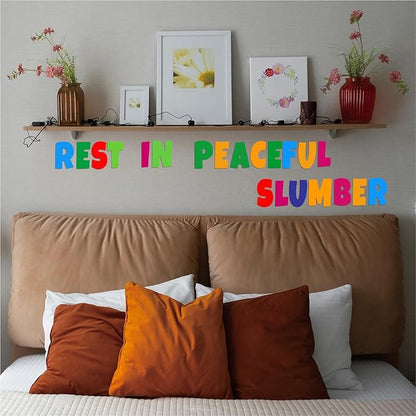 Bemeol 288 Pcs Bulletin Board Letters 24 Sheets 2.5 Inch Self Adhesive Vinyl Alphabet Stickers Letter for Poster Board Classroom School Home Decor(Colorful)
