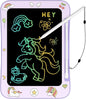 LCD Writing Tablet for Kids, Colorful Screen Drawing Board for 3-7 Year Old Boys & Girls - Educational Toys for Birthday & Christmas (Unicorn)