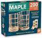 MindWare KEVA Maple 200 Plank Wooden Building Blocks Set - Free-Form 3D Structure Building Set for Kids