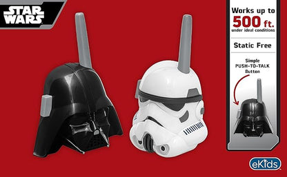eKids Star Wars Darth Vader and Storm Trooper Walkie Talkies for Kids
