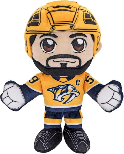 Bleacher Creatures Nashville Predators Roman Josi 8" NHL Kuricha Sitting Plush - Soft Chibi Inspired NHL Superstar