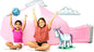 The Original Patented AirFort - Build A Fort in 30 Seconds, Inflatable Fort for Kids, Play Tent for 3-14 Years, A Playhouse Where Imagination Runs Wild, Fan not Included (Pretty in Pink)