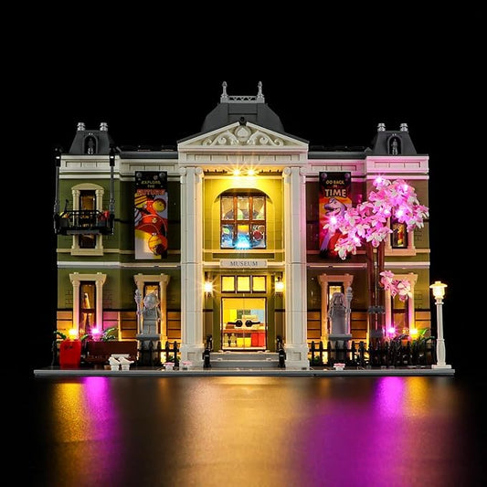 LIGHTAILING Light for Lego- 10326 Natural-History Museum - Led Lighting Kit Compatible with Lego Building Blocks Model - NOT Included The Model Set