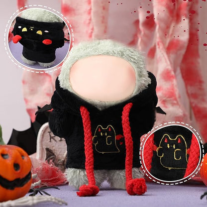 4 Sets 17cm Doll Clothes Outfits Dolls Costume Accessories for Spooky Halloween Dressed up Fashion Handmade Party Favors Decoration Gifts