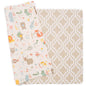 Baby Care Play Mat (Medium, Moroccan - Beige) 73’’ x 49’’ Original One-Piece Reversible Rollable Waterproof Baby Mat for Floor, Play Mat for Babies 6-12 Months, Infants, Toddlers, and Kids