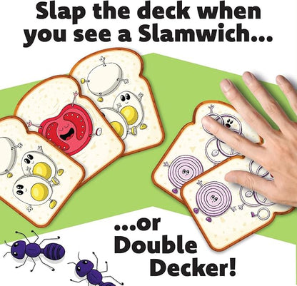 Gamewright – Slamwich – A Fast Flipping Card Game for Kids – Ages 6 and Up – Great for Family Game Night