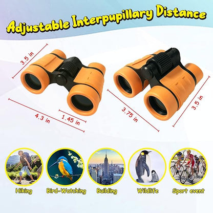 ESSENSON Kids Explorer Kit - Adventure Kit for Kids, Outdoor Explorer Kit with Binoculars, Summer Outdoor Toys for Kids Ages 4-8