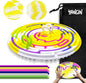 Sensory Activity Board for Kids 3 & Adults, Silicone Fidget Toy for ADHD & Autism, Travel Bag & 12 Strings: an Effective Stress Anxiety Calming Solution