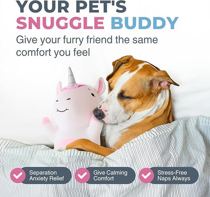 Unicorn Plush Body Pillow for Kids | Long Stuffed Animal Cuddle Pillow | Soft Hugging Toy | Plushie Gift for Girls & Boys | Long Plush Body Pillow for Sleep & Comfort | Medium, 35 Inches