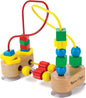 Melissa & Doug First Bead Maze - Wooden Educational Baby Toy with Suction Cups, for Floor, High Chair or Toddler Table, Toddler Toys for Girls & Boys Ages 1+