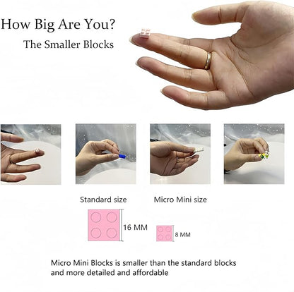 Huge Swan Stone Castle Micro Mini Blocks – 10000pcs Challenging Building Set, High-Difficulty 3D Puzzle, Ultimate Achievement, Cool Decorative Piece, Perfect Time-Killer