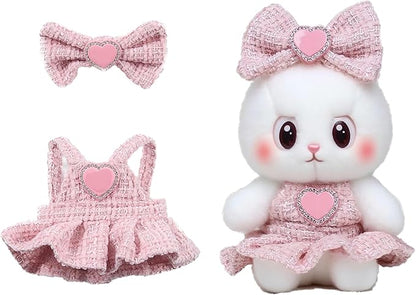 17 cm Doll Clothes - 6.7 Inches Cute Dolls Dress - Premium Fashion Accessories, Luxury Chic Doll Clothes & Style Bundle,Gifts for Lovers(Style E)