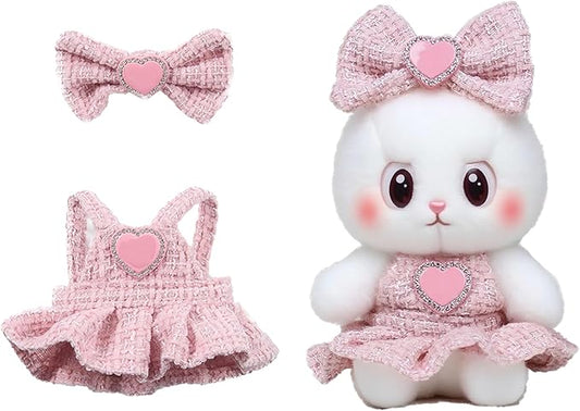 17 cm Doll Clothes - 6.7 Inches Cute Dolls Dress - Premium Fashion Accessories, Luxury Chic Doll Clothes & Style Bundle,Gifts for Lovers(Style E)