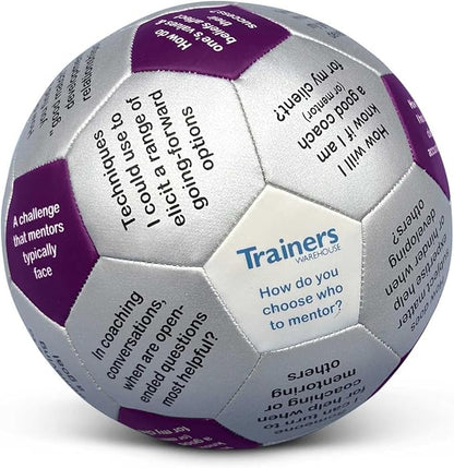 Trainers Warehouse 6" Thumball Collection, 32 Prompts for Conversation, Team Building, Relationship and Training
