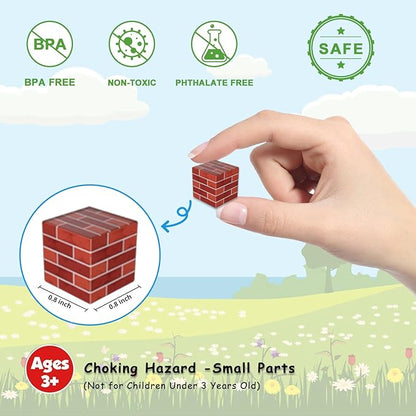 Magnetic Building Blocks for Kids - 150pcs Magnetic Cubes Tiles, STEM Montessori Educational Construction Toys for Toddlers Boys & Girls Ages 3-4, 5-10 Year Olds Christmas Birthday Gifts Stacking Toy