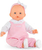 Corolle Lise - 14" Soft Baby Doll with Vanilla Scent, Pink Outfit & Sleeping Eyes for Girls Ages 18 Months+, Cute Reborn Realistic Baby Dolls for 2 Year Old Girls
