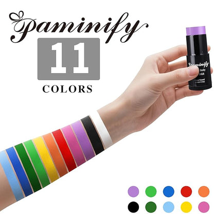 Pink Face Paint Stick,Water-Based Body Paint Stick,Washable Halloween Face Painting for Skeleton Costume,Professional SFX Makeup for Cosplay,Pink Accessories for Spirit Week,1.06 OZ