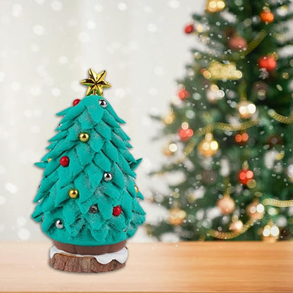 Christmas Trees Crafts Sets，Air Dry Clay Kits for Kids，Modeling Clay Christmastree DIY Sets,Christmas Stocking Stuffers Perfect for Winter Children's Holiday Party Decoration Gifts
