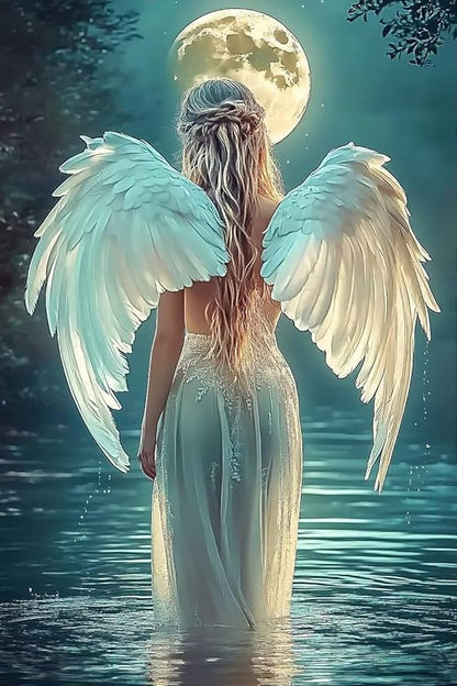 Beautiful Angels 200 Pieces Eco-Friendly Wooden Puzzle for Adults - Matte Finish, DIY Fun, Perfect for Home, Room & Wall Decoration - Creative & Unique Gift Idea