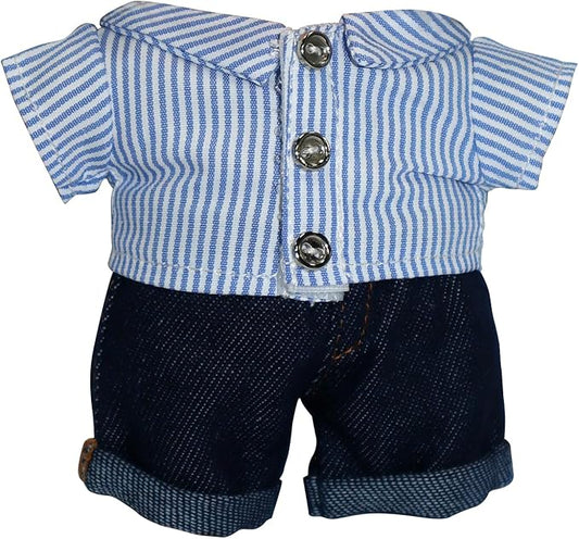 17cm Doll Clothes & Outfit Set for 17cm Dolls Hoodies Jeans Accessories Outfits Luxury Chic Doll Clothing & Style Bundle(NO Doll)