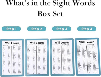 1150 Phonics and Sight Words | Ages 5-8 | 350 Learn to Read Flashcards | Boost Reading Ability | Kindergarten 1st 2nd Grade | Beginning to Advanced Words | Brainstrong Premium 2 Box Set