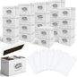 Premium Comic Book Storage Box | 22 Boxes with 6 Dividers (Each Box Stores Up to 175 Comics) - Short Stackable Design with Dust Protection Lid | Strong Structure & Acid Free Manufacturing