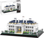 White House Model Building Block Sets 895 Pieces Washington Famous Landmark Architecture Gifts for Adults and Kids