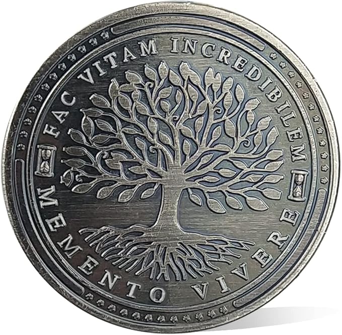AtSKnSK Memento Mori Memento Vivere Coin Pack of 5
