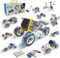 STEM Toys for 5 6 7 8+ Year Old Boy, 10 in 1 Electric Building Toys for Kids Ages 4-8 5-7 6-8, Educational Racing Construction Science Kit for Boys 4-6 8-10, Creative Activities Holiday Birthday Gift