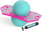 Flybar Pogo Trick Ball for Kids – Balance Bounce Board with Anti-Slip Deck – Pump Included - Indoor & Outdoor Toys for Boys and Girls Fun Way to Reduce Screen Time Supports up to 160 lbs – Ages 6+