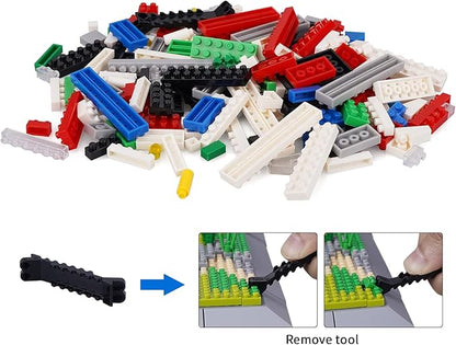 Micro Mini Blocks, Football Stadium Series Model Mini Building Blocks Architecture Model Building kit (Camp NOU)