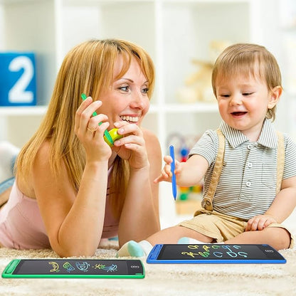 Zhehao 20 Pack LCD Writing Board for Kids, 8.5 Inches Doodle Reusable Screen Drawing Pad Erasable Painting Pads Educational Toy for 3-8 Years(Blue, Red, Green, Pink)