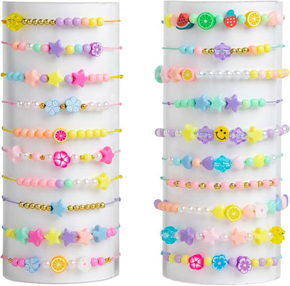 Craft-tastic - DIY Chance Bracelets - Friendship Jewelry Bracelet Making Craft Kit with a Spinner and Dice - for Girls and Kids Ages 8, 9, 10, 11 and Up