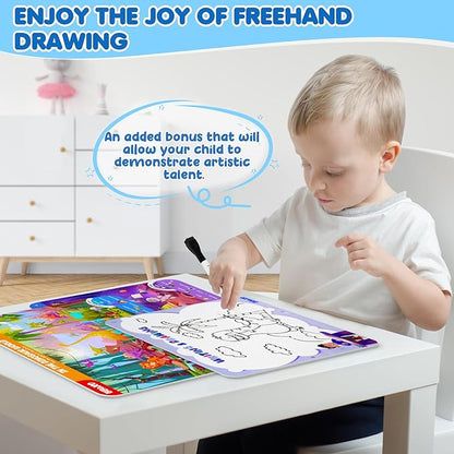 Search and Find Activity Books for Kids Ages 3-5, Toddler Travel Games Toys for Car Airplane, Road Trip Activities for Kids Games 4-8, Preschool Learning Activities, Educational Seek Birthday Gifts