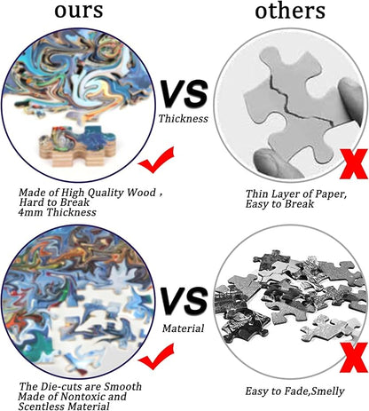 LELEMON Christmas Puzzles for Kids Ages 4-8,100 Piece Christmas Tree Snowman Jigsaw Puzzle for Children,Learning Educational Toys for Boys and Girls