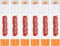 PATIKIL Tempera Paint Sticks, 6 Pcs Solid Tempera Paints Sticks Washable Bulk Markers Pen Quick Drying for Artists Beginners Art Supplies, Orange