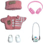 17cm Doll Clothes Set Fashion Doll Clohtes with Accessories of Doll Clothing Suitable for Various Outfits of Dolls (Style N)