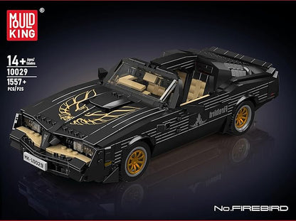 Mould King Classic Supercar Building Set, MOC Sport Car Building Blocks Set, Home Decoration Model Car Kit, Collectible Construction Toys Gift for Teen Adults(1557 PCS)