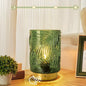Rechargeable Battery Powered Lamp, Cordless Emergency Lamps for Power Outage, Decorative Small Accent Lamps for Entryway/Stairway/Bathroom/Corner, Dimmable Glass Battery Operated Table Lamp Indoor