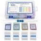 40 Values 400 Pcs 1W Resistor Kit 1Ω-1MΩ ±1% Metal Film Resistors Assortment for Electronics Projects and DIY Experiments